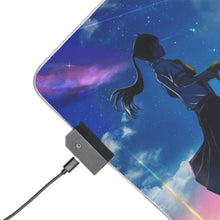 Load image into Gallery viewer, Suzume no Tojimari RGB LED Mouse Pad (Desk Mat)