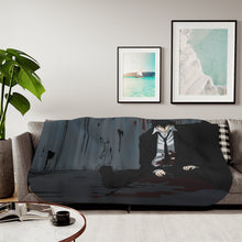 Load image into Gallery viewer, Shinya Kogami dead Sherpa Blanket