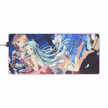 Load image into Gallery viewer, Granblue Fantasy Lyria, Djeeta, Granblue Fantasy RGB LED Mouse Pad (Desk Mat)