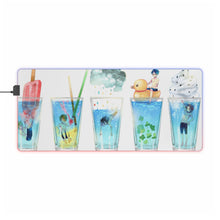 Load image into Gallery viewer, Free! Rin Matsuoka, Makoto Tachibana, Haruka Nanase, Nagisa Hazuki RGB LED Mouse Pad (Desk Mat)