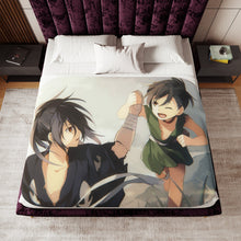Load image into Gallery viewer, Hyakkimaru and Dororo Sherpa Blanket