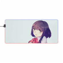 Load image into Gallery viewer, Kuzu No Honkai Hanabi Yasuraoka RGB LED Mouse Pad (Desk Mat)
