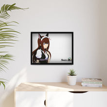 Load image into Gallery viewer, Kurisu Cosplay Canvas Framed Art Print