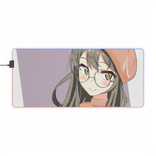 Load image into Gallery viewer, Rascal Does Not Dream Of Bunny Girl Senpai RGB LED Mouse Pad (Desk Mat)