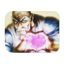 Load image into Gallery viewer, Netero From Hunter x Hunter Sherpa Blanket