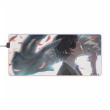 Load image into Gallery viewer, Anime Chainsaw Man RGB LED Mouse Pad (Desk Mat)