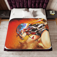 Load image into Gallery viewer, Anime Kill La Kill Sherpa Blanket