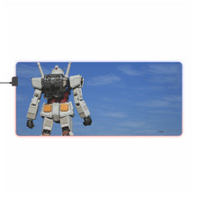 Load image into Gallery viewer, Anime Gundam RGB LED Mouse Pad (Desk Mat)