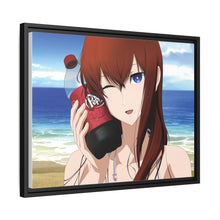 Load image into Gallery viewer, Makise Kurisu & Rintarou Kyouma-Dr Pepper Addicts Canvas Framed Art Print