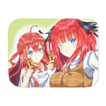 Load image into Gallery viewer, Anime The Quintessential Quintuplets Sherpa Blanket