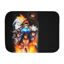 Load image into Gallery viewer, Anime Blue Exorcist Sherpa Blanket