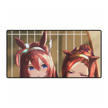 Load image into Gallery viewer, Mihono Bourbon & Sakura Bakushin O Mouse Pad (Desk Mat)