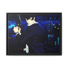 Load image into Gallery viewer, Shinya Kogami Canvas Framed Art Print