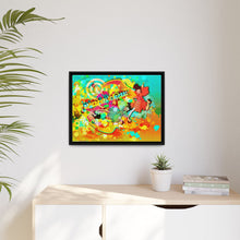 Load image into Gallery viewer, Anime Samurai Champloor Canvas Framed Art Print