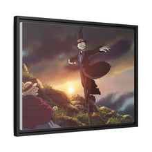 Load image into Gallery viewer, Anime Howl's Moving Castle Canvas Framed Art Print