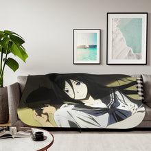 Load image into Gallery viewer, Fuyumi Irisu Face Sherpa Blanket
