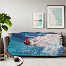 Load image into Gallery viewer, Anime Made In A Sherpa Blanket