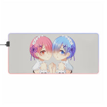 Load image into Gallery viewer, Anime Re:ZERO -Starting Life in Another World- RGB LED Mouse Pad (Desk Mat)