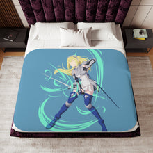 Load image into Gallery viewer, Is It Wrong To Try To Pick Up Girls In A Dungeon? Sherpa Blanket