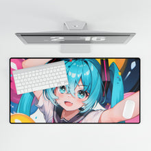 Load image into Gallery viewer, Hatsune Miku Mouse Pad (Desk Mat)