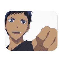 Load image into Gallery viewer, Kuroko's Basketball Daiki Aomine Sherpa Blanket