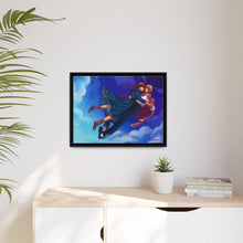 Load image into Gallery viewer, Anime Howl's Moving Castle Canvas Framed Art Print