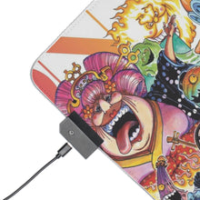 Load image into Gallery viewer, Kaido, Sanji, Nico Robin, Portgas D. Ace, Roronoa Zoro and Yamato (One Piece) RGB LED Mouse Pad (Desk Mat)