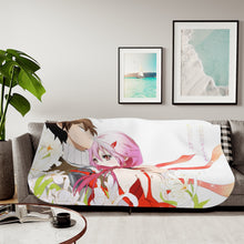 Load image into Gallery viewer, Guilty Crown Inori Yuzuriha Sherpa Blanket