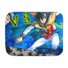 Load image into Gallery viewer, Black Clover Asta, Yuno Sherpa Blanket