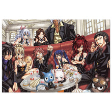 Load image into Gallery viewer, Fairy Tail Natsu Dragneel, Erza Scarlet, Gray Fullbuster, Lucy Heartfilia, Happy Jigsaw Puzzle