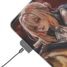 Load image into Gallery viewer, Violet Evergarden RGB LED Mouse Pad (Desk Mat)