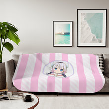 Load image into Gallery viewer, Miss Kobayashi's Dragon Maid Kanna Kamui, Kobayashi San Chi No Maid Dragon Sherpa Blanket