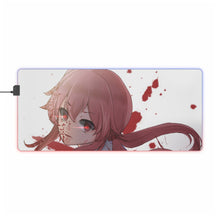 Load image into Gallery viewer, Mirai Nikki Yuno Gasai RGB LED Mouse Pad (Desk Mat)