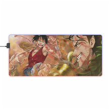 Load image into Gallery viewer, Anime One Piece RGB LED Mouse Pad (Desk Mat)