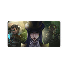 Load image into Gallery viewer, Arcane Caitlyn Jayce Vi Mouse Pad (Desk Mat)