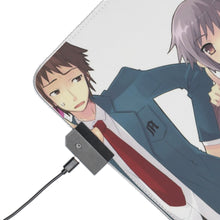 Load image into Gallery viewer, The Melancholy Of Haruhi Suzumiya RGB LED Mouse Pad (Desk Mat)