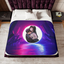 Load image into Gallery viewer, Hotarou x Chitanda Sherpa Blanket