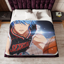 Load image into Gallery viewer, Basket Sherpa Blanket