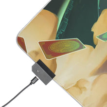 Load image into Gallery viewer, Cardcaptor Sakura Sakura Kinomoto, Keroberos RGB LED Mouse Pad (Desk Mat)