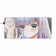Load image into Gallery viewer, Aharen-san wa Hakarenai RGB LED Mouse Pad (Desk Mat)