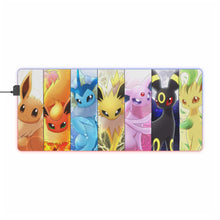 Load image into Gallery viewer, Eeveelution RGB LED Mouse Pad (Desk Mat)