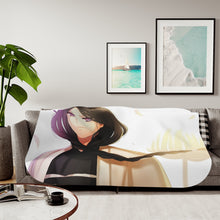 Load image into Gallery viewer, Anime Bleachr Sherpa Blanket