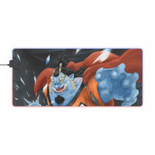 Load image into Gallery viewer, One Piece Jinbe RGB LED Mouse Pad (Desk Mat)