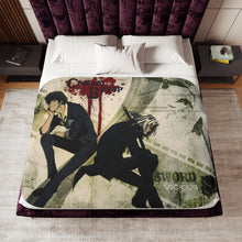 Load image into Gallery viewer, Cowboy Bebop Spike Spiegel Sherpa Blanket