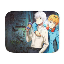 Load image into Gallery viewer, kaneki and hidi Sherpa Blanket