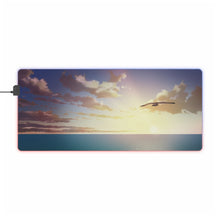 Load image into Gallery viewer, Black Lagoon RGB LED Mouse Pad (Desk Mat)