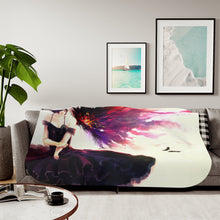 Load image into Gallery viewer, Touka (Tokyo Ghoul) Sherpa Blanket