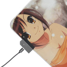 Load image into Gallery viewer, The Melancholy Of Haruhi Suzumiya RGB LED Mouse Pad (Desk Mat)