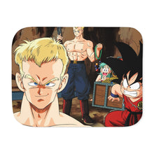 Load image into Gallery viewer, General Blue Sherpa Blanket