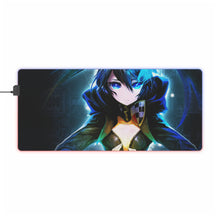 Load image into Gallery viewer, Black Rock Shooter RGB LED Mouse Pad (Desk Mat)